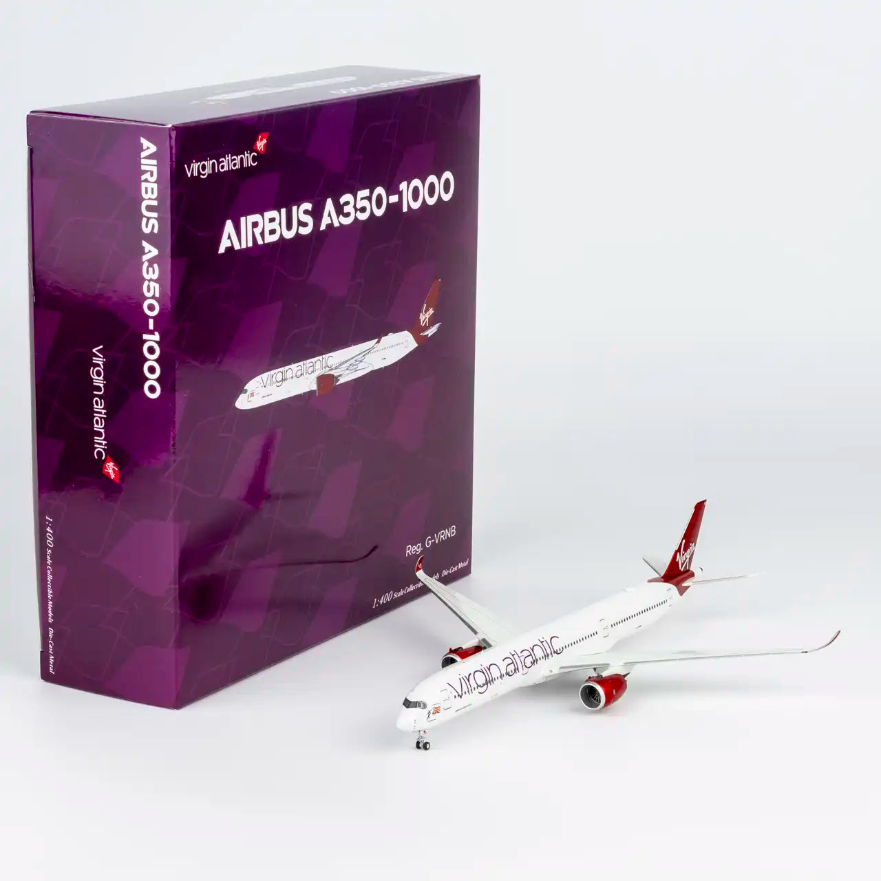 Pre-Order NG Models 1:400 Virgin Atlantic Airways Airbus A350-1000 G-VRNB "Purple Rain" 57033