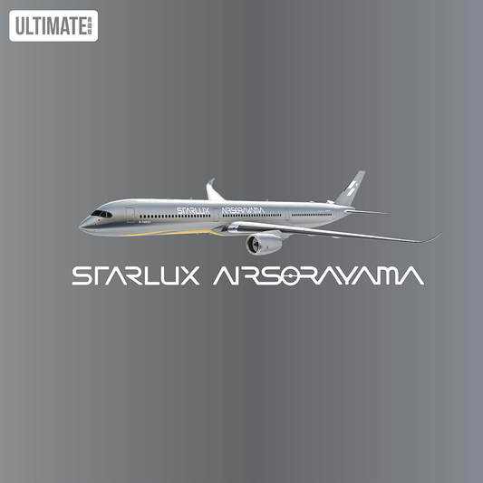 Pre-Order NG ULTIMATE 1:400 Starlux Airlines A350-1000 B-58553 "Airsorayama Silver" 57045