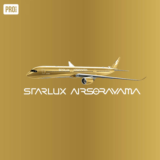 Pre-Order NG Models 1:400 Starlux Airlines Airbus A350-1000 B-58554 "Airsorayam Golden" 57048