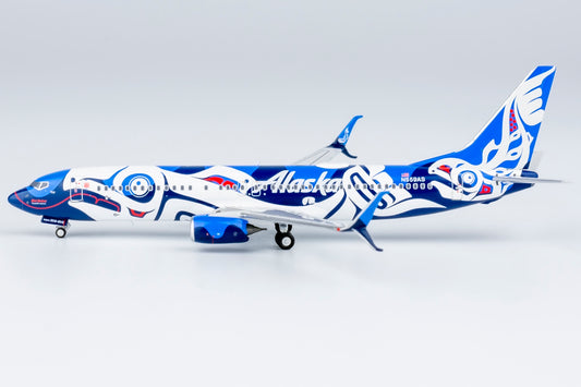 NG Models 1:400 Alaska Airlines Boeing 737-800 "Salmon People" N559AS NG 58196