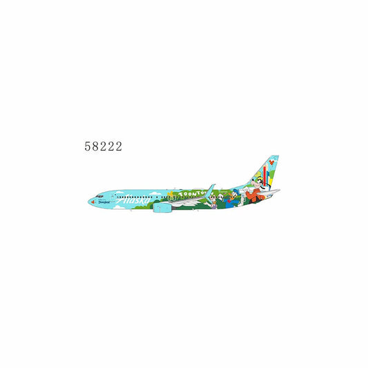 NG Models 1:400 Alaska Airlines 737-800/w N565AS “Mickey’s Toontown Express” NG 58222
