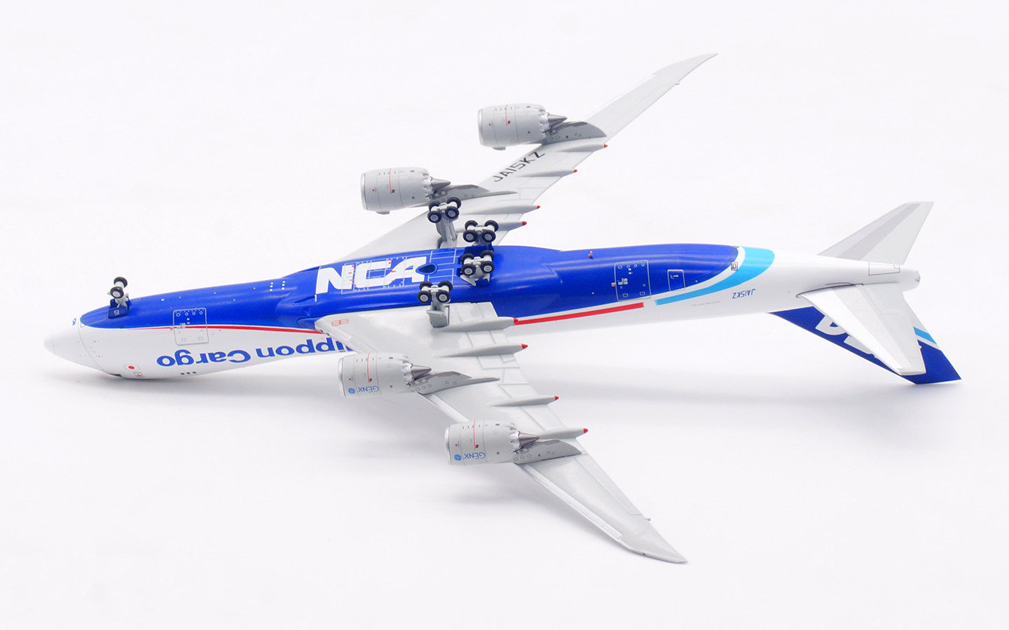 HX Models 1:400 Nippon Cargo Airlines (NCA) Boeing 747-8F JA15KZ