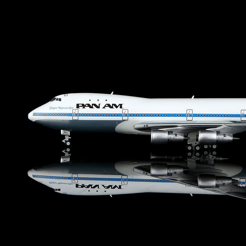 HX Models 1:400 Pan Am Boeing 747-200 N742PA "Clipper Neptune's Car"