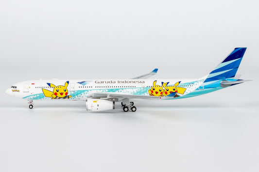 NG Models 1:400 Garuda Indonesia Airbus A330-300 "Pikachu Jet" PK-GPY 62073