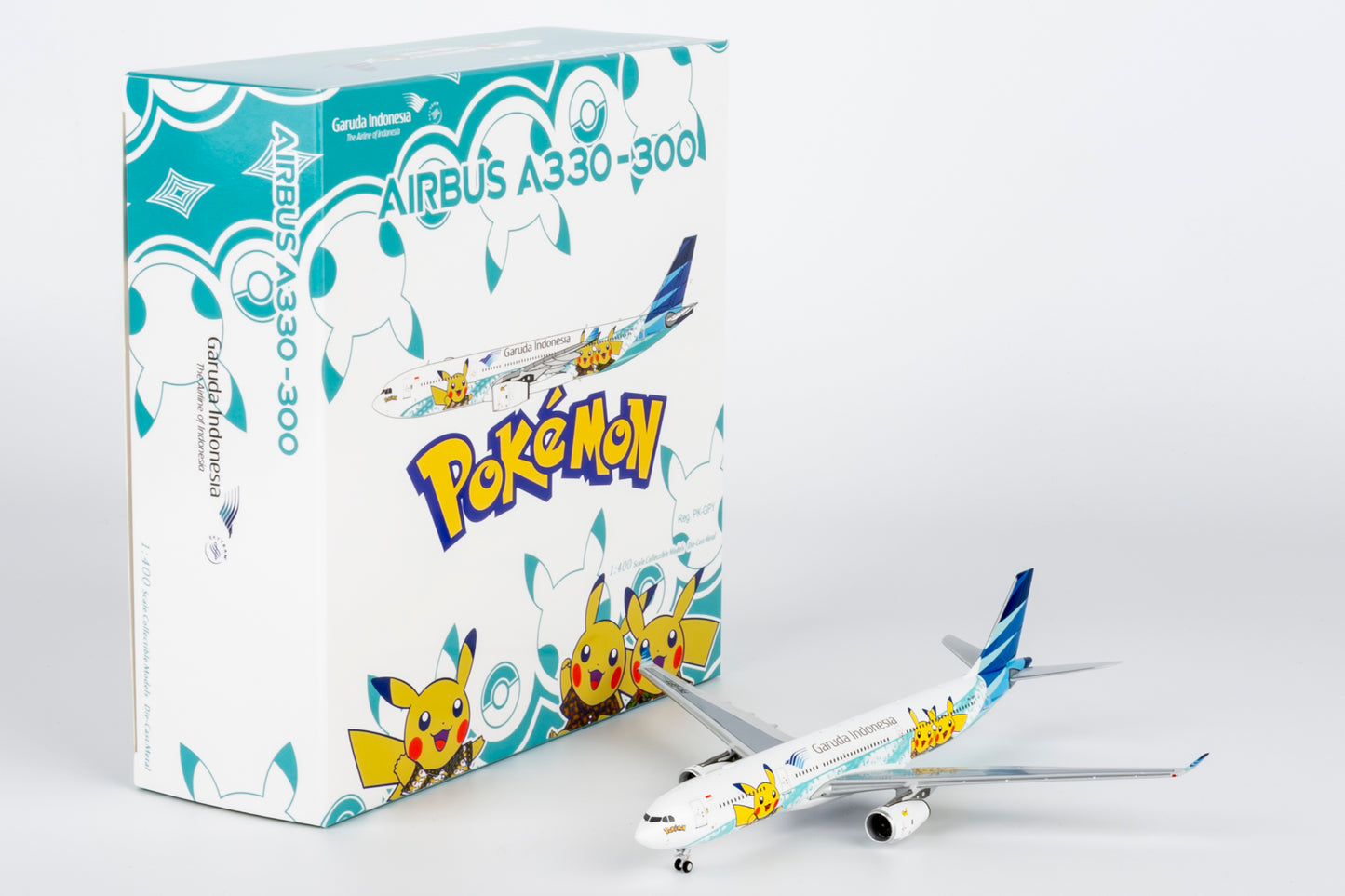 NG Models 1:400 Garuda Indonesia Airbus A330-300 "Pikachu Jet" PK-GPY 62073