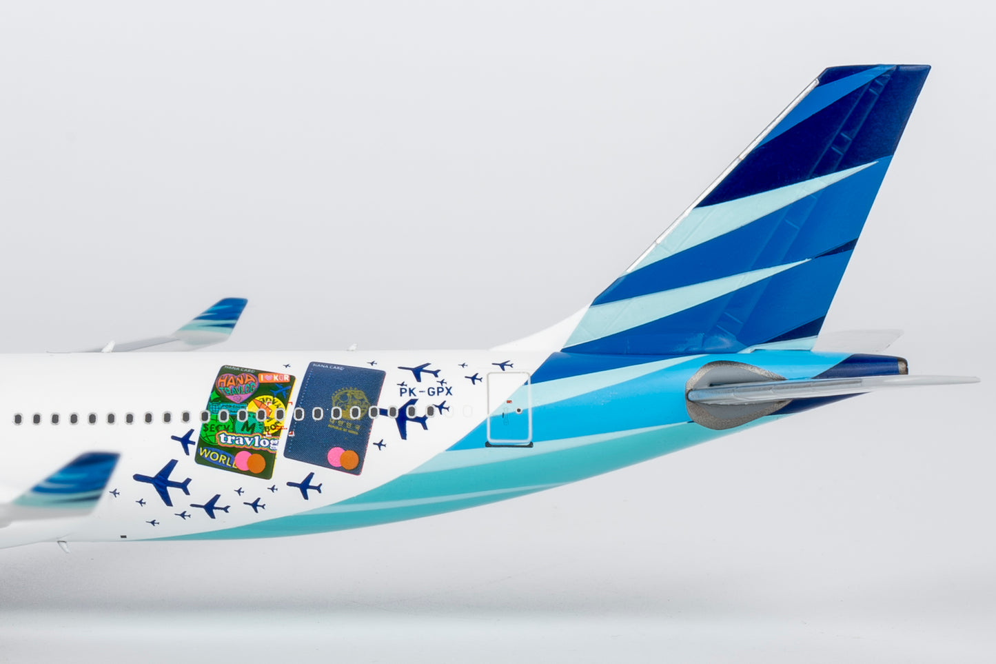 NG Models 1:400 Garuda Indonesia Airbus A330-300 "Hana TravelGo Card" PK-GPX 62075
