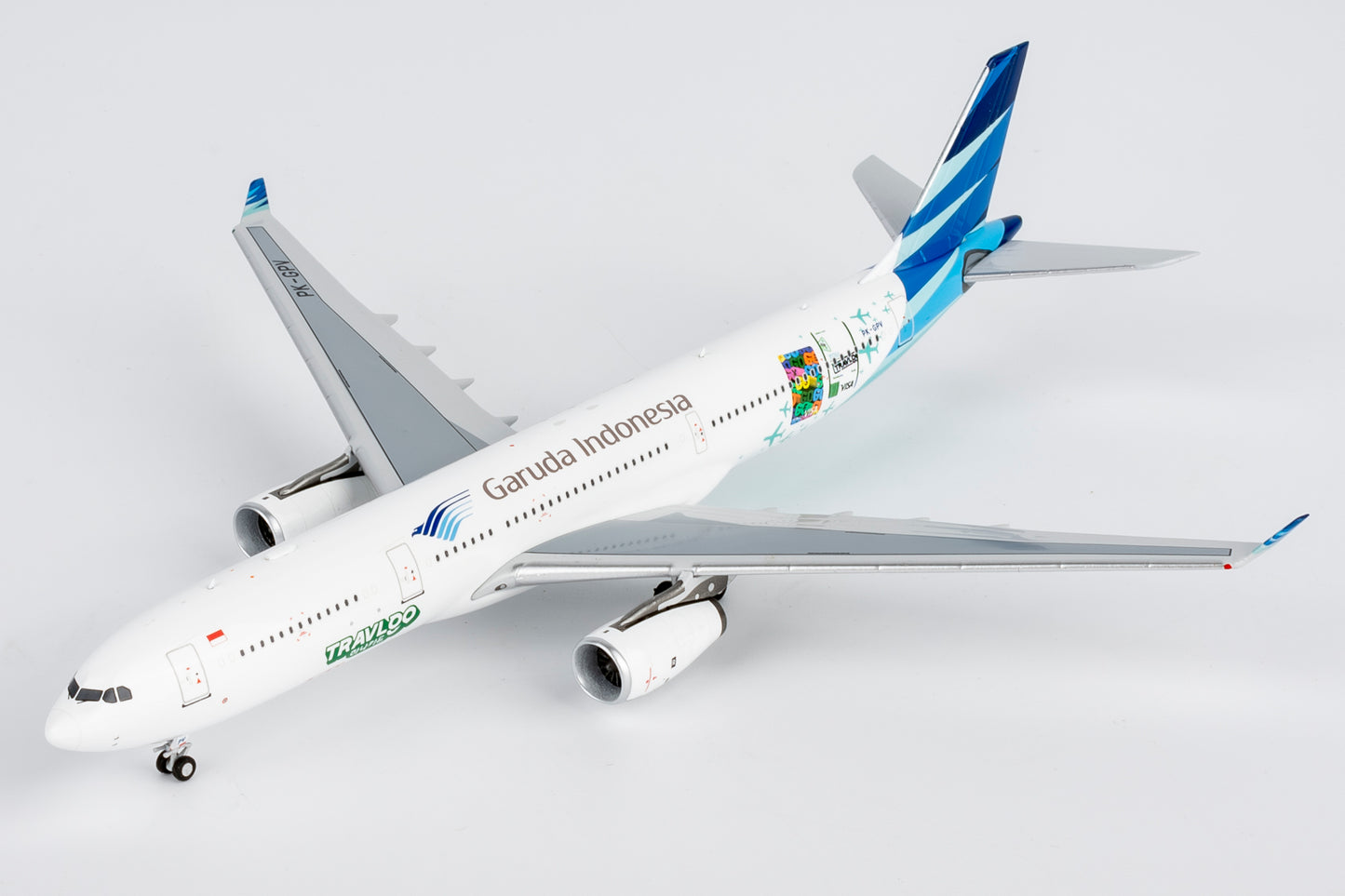 NG Models 1:400 Garuda Indonesia Airbus A330-300 "Hana TravelGo Card" PK-GPV 62076