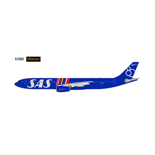 Pre-Order NG ULTIMATE 1:400 SAS Scandinavian Airlines Airbus A330-300 LN-RKR "80 Years" 62088