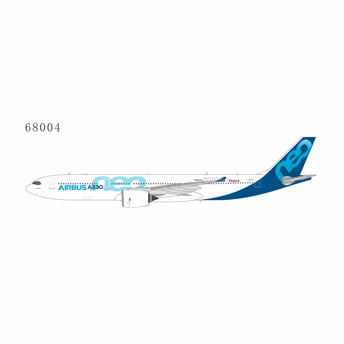 NG Models 1:400 Airbus Industrie A330-900 F-WTTN 68004
