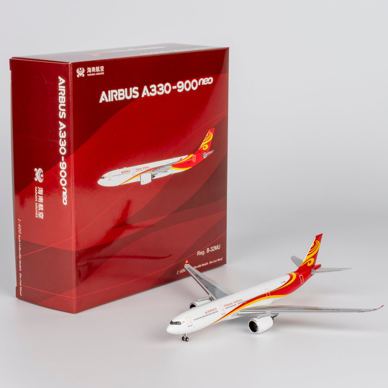 NG Models 1:400 Hainan Airlines Airbus A330-900 B-32MU 68007