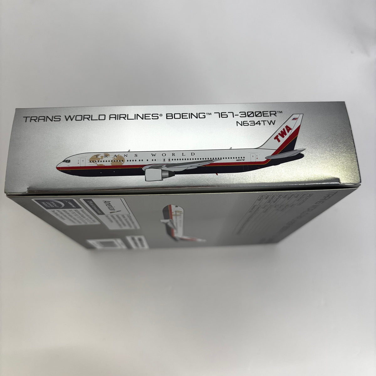 Pre-Order V1:400 Trans World Airlines (TWA) Boeing 767-300 N643TW "Globe" 400018