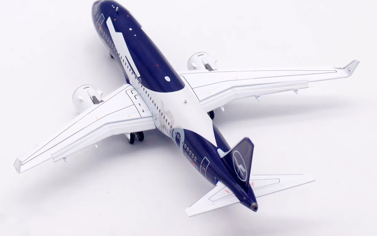 HX Models 1:400 Lufthansa Airbus A320neo D-AIND "100th Anniversary"