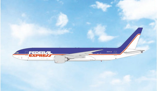 Pre-Order Phoenix Models 1:400 FedEx Boeing 777-FS2 N884FD "Retro" 04734