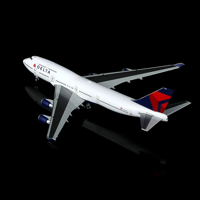 HX Models 1:400 Delta Air Lines Boeing 747-400 N665US B616601