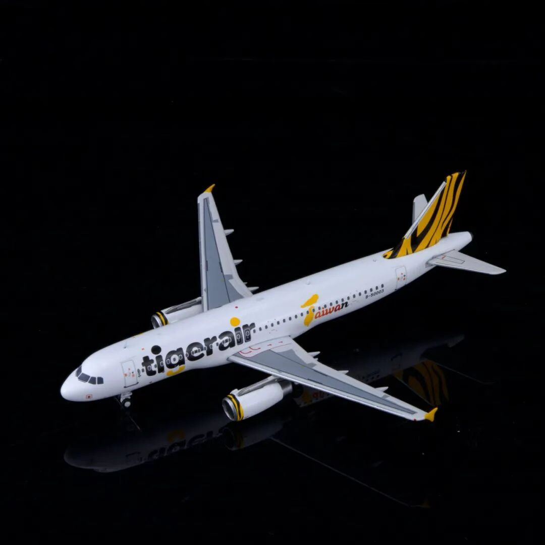 Kylin Models 1:400 Tiger Air Airbus A320 B-50003 K322TTW01