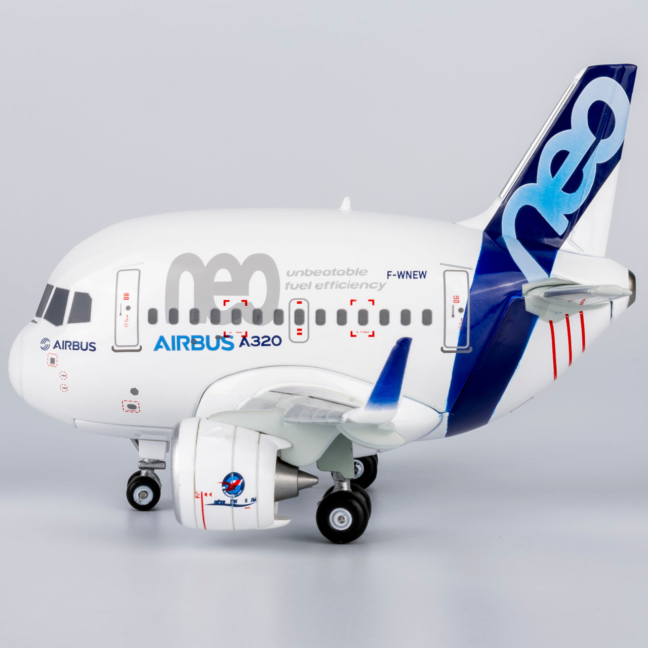 Panzerkampf Cute Model Airbus Industrie A320neo F-WNEW 70102PA