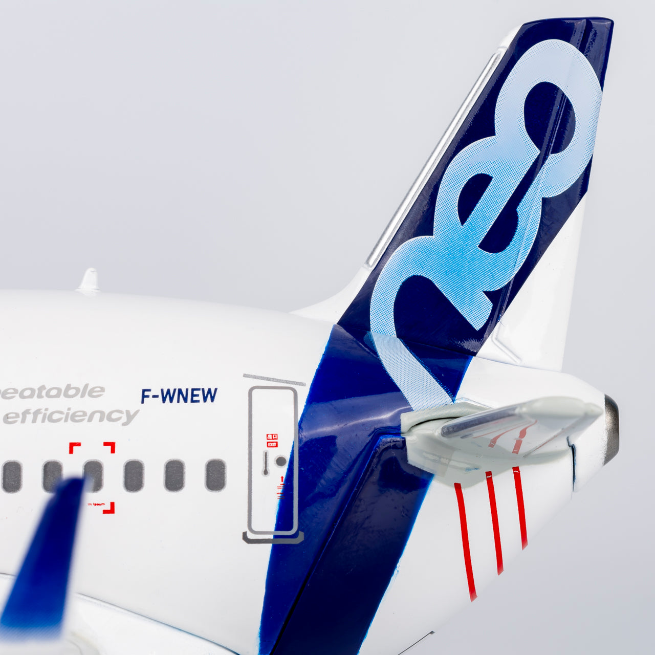 Panzerkampf Cute Model Airbus Industrie A320neo F-WNEW 70102PA