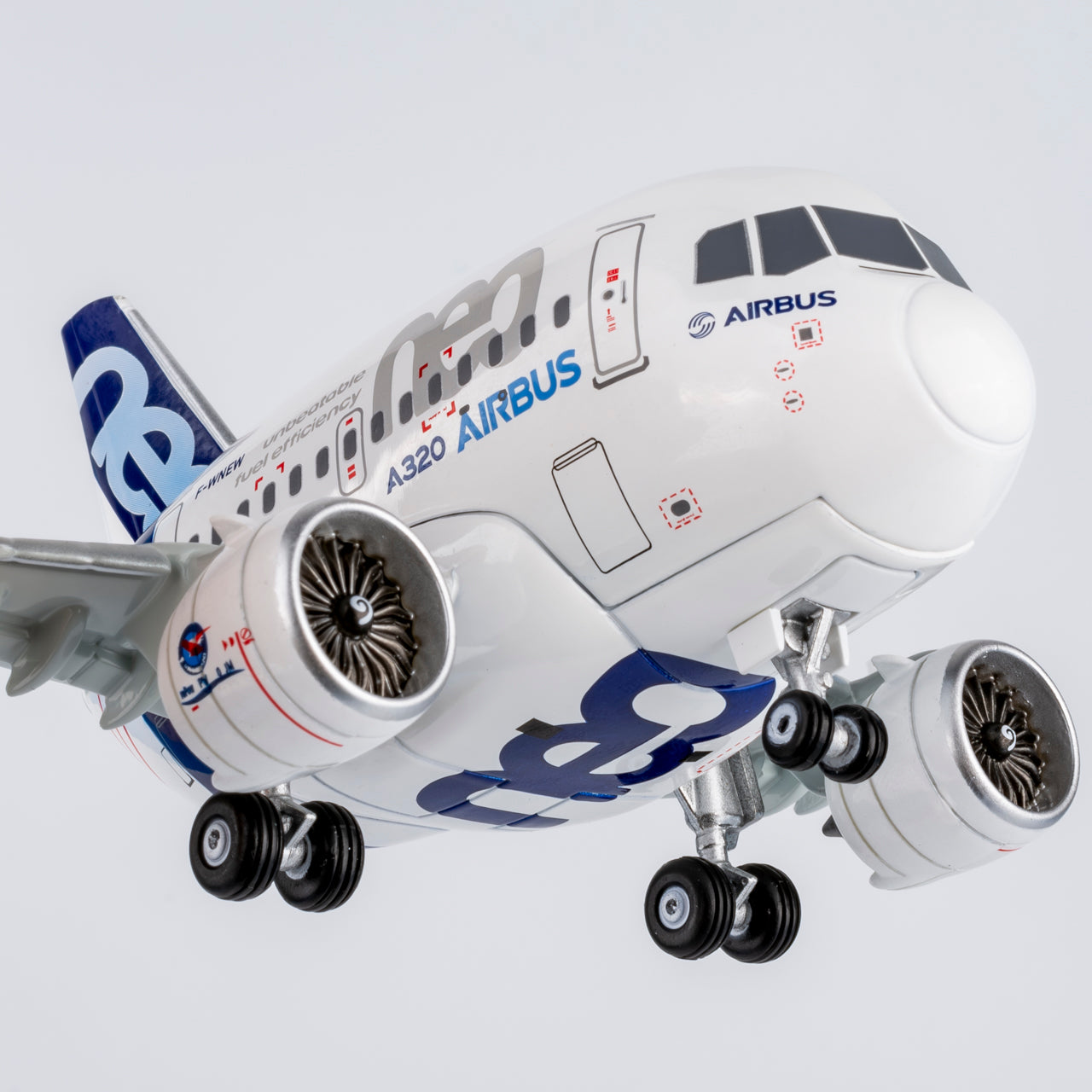 Panzerkampf Cute Model Airbus Industrie A320neo F-WNEW 70102PA