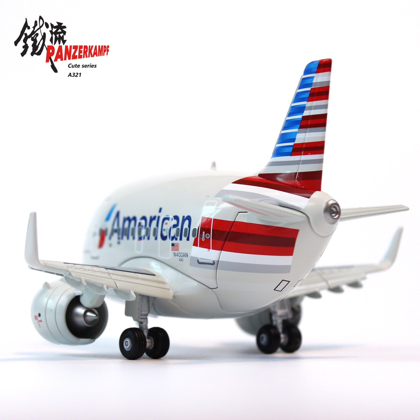 Panzerkampf Cute Model American Airlines Airbus A321neo N400AN 70102PI