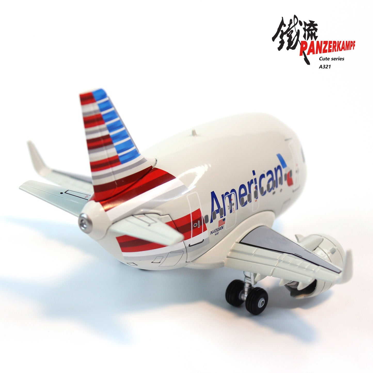 Panzerkampf Cute Model American Airlines Airbus A321neo N400AN 70102PI