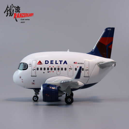 Panzerkampf Cute Model Delta Air Lines Airbus A321neo N501DA 70102PK