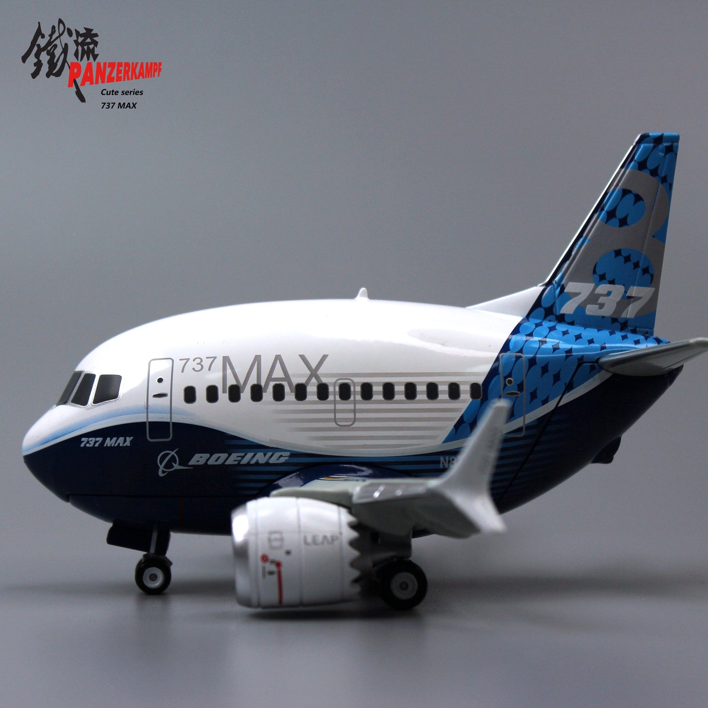 Panzerkampf Cute Model Boeing Company Boeing 737 MAX 8 70104PA