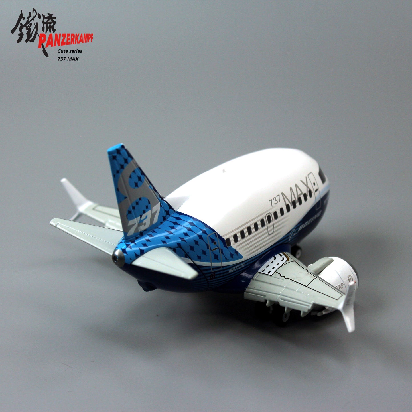 Panzerkampf Cute Model Boeing Company Boeing 737 MAX 8 70104PA