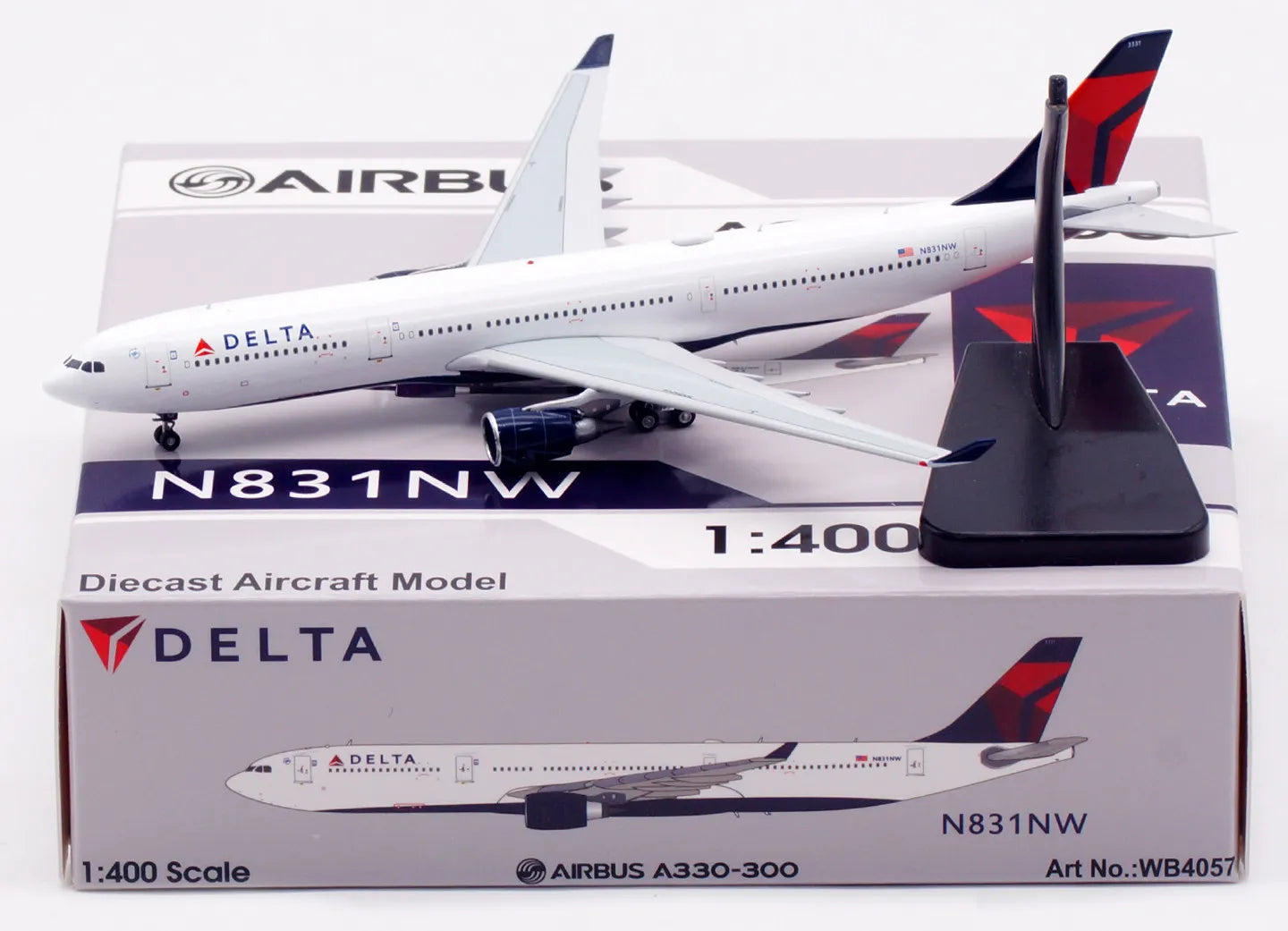 Aviation400 Delta Air Lines Airbus A330-300 N831NW WB4057
