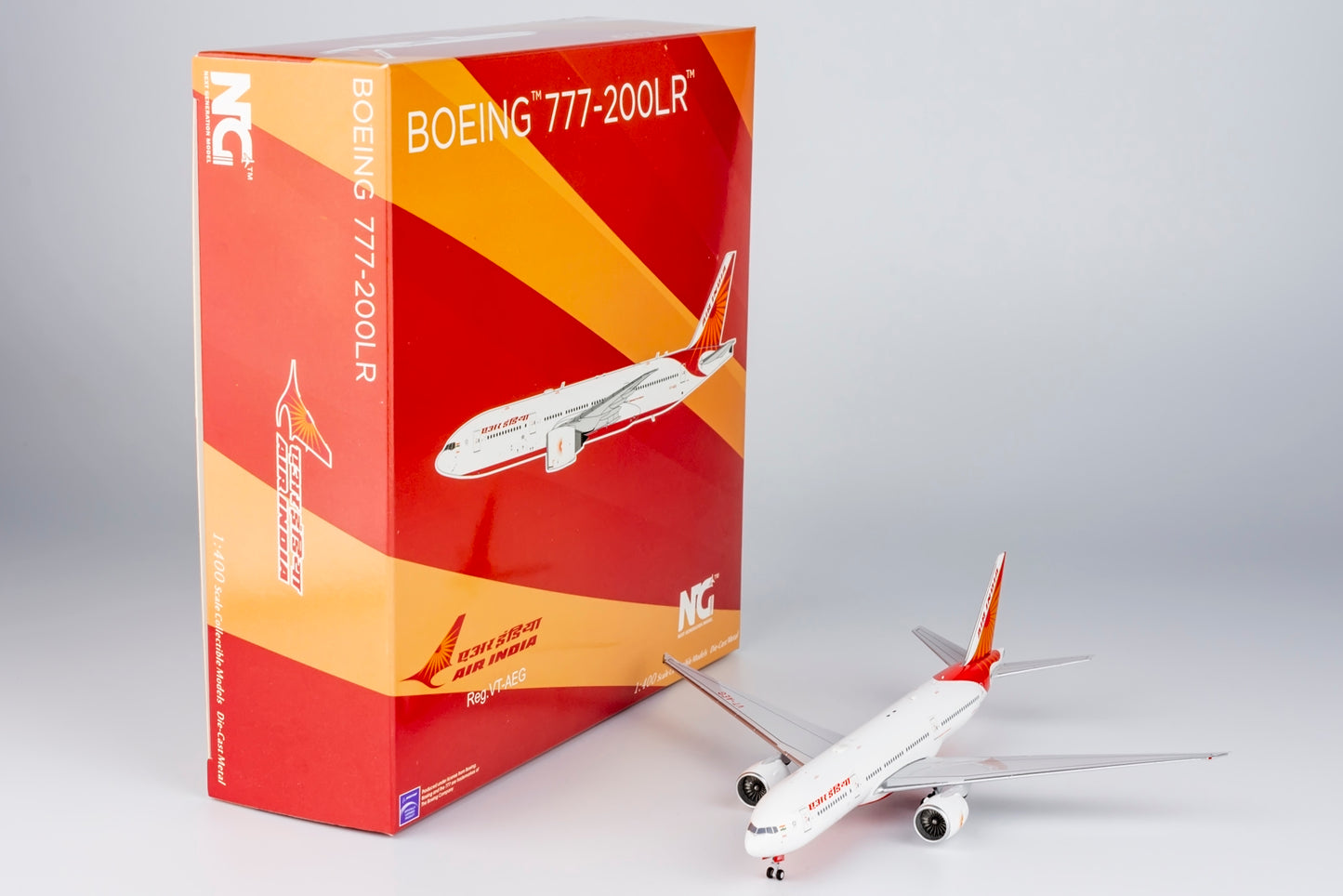 NG Models 1:400 Air India 777-200 New Colors VT-AEG NG 72039