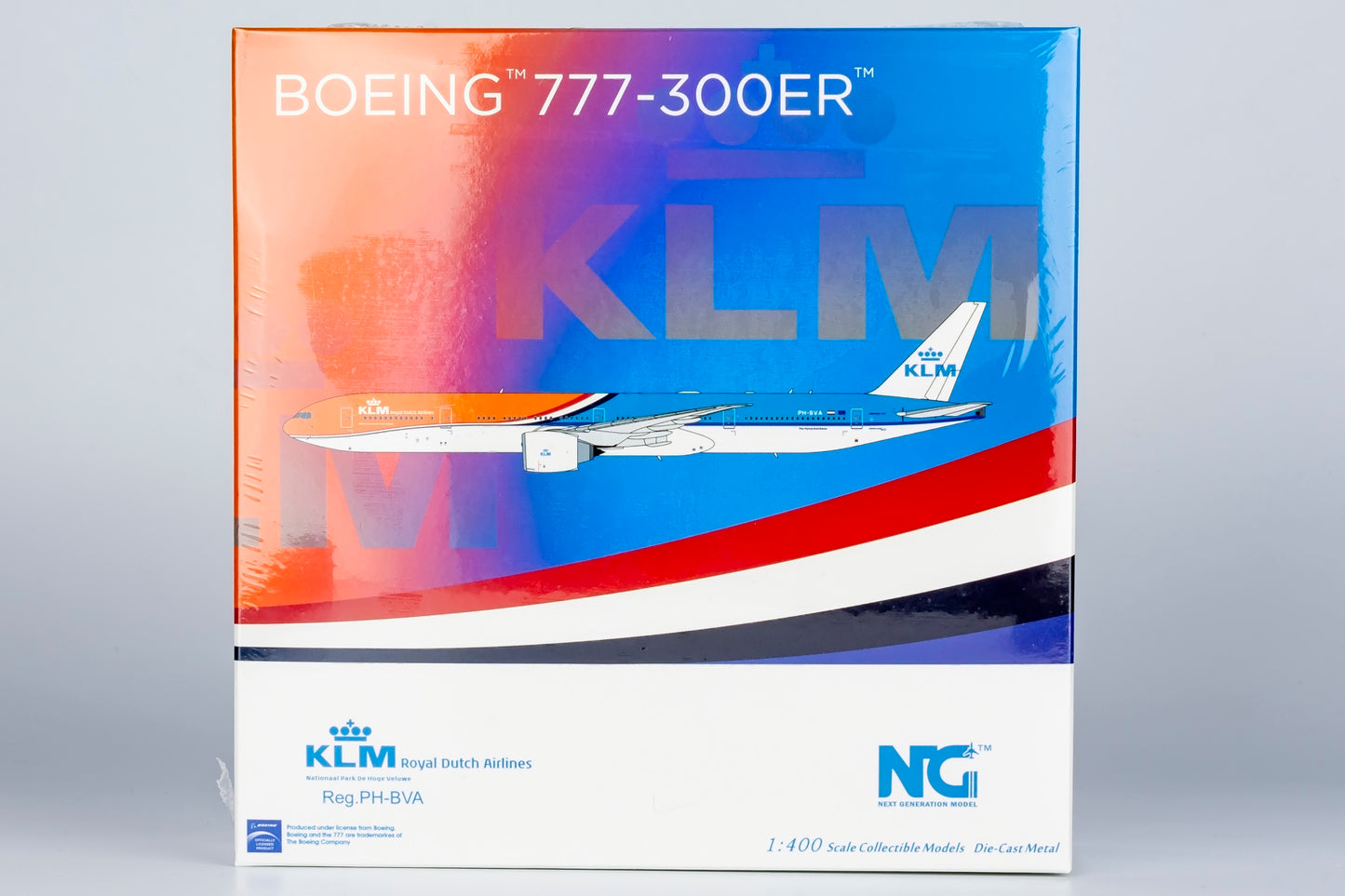 NG Models 1:400 KLM 777-300 PH-BVA "Revised Orange Pride" 73040