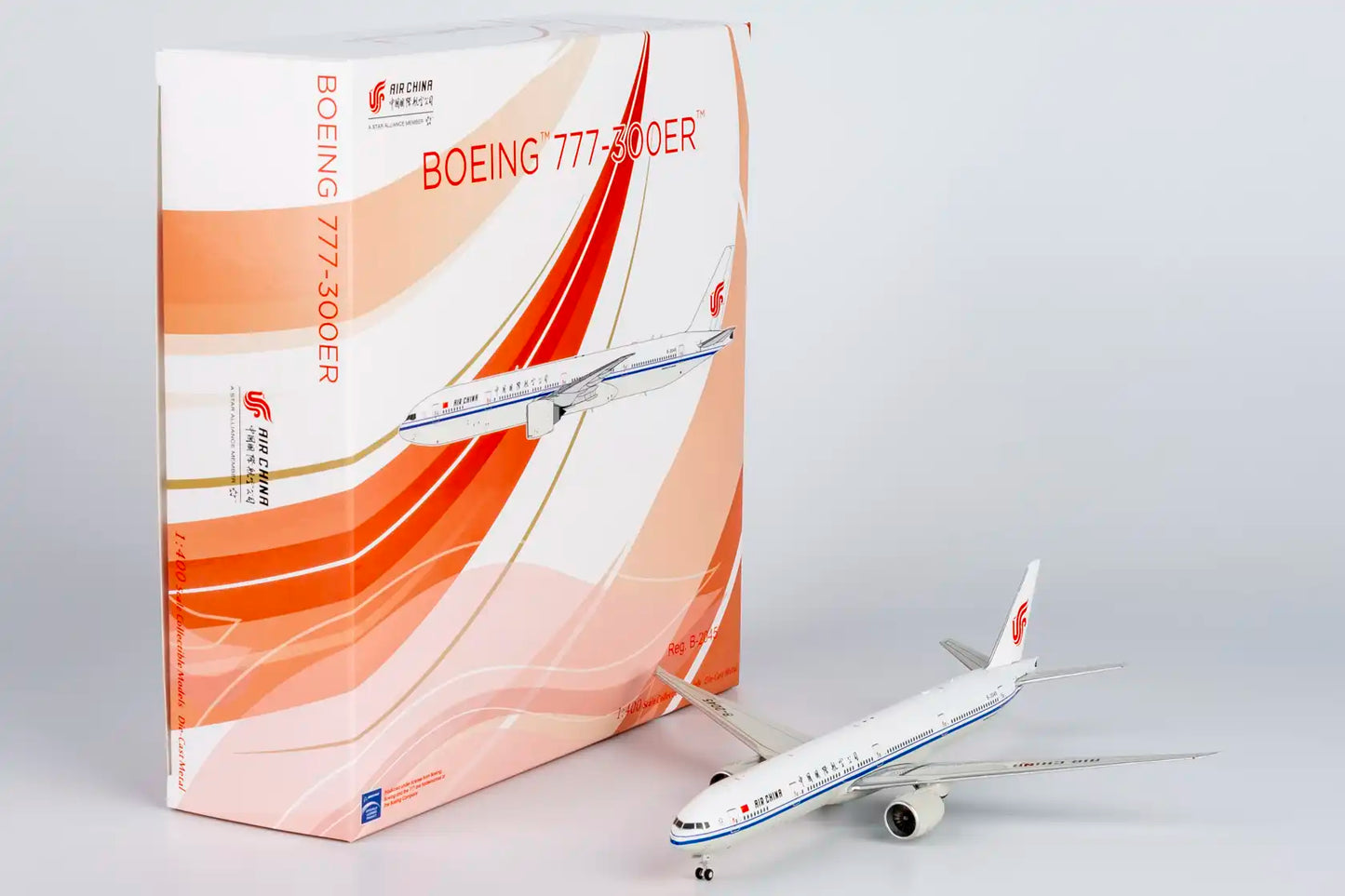 NG Models 1:400 Air China Boeing 777-300ER B-2045 73065