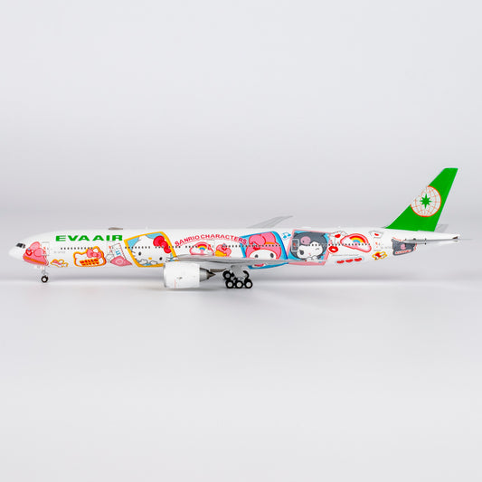 NG Models 1:400 Eva Airways Boeing 777-300 "Hello Kitty Besties Jet" B-16722 NG 73075