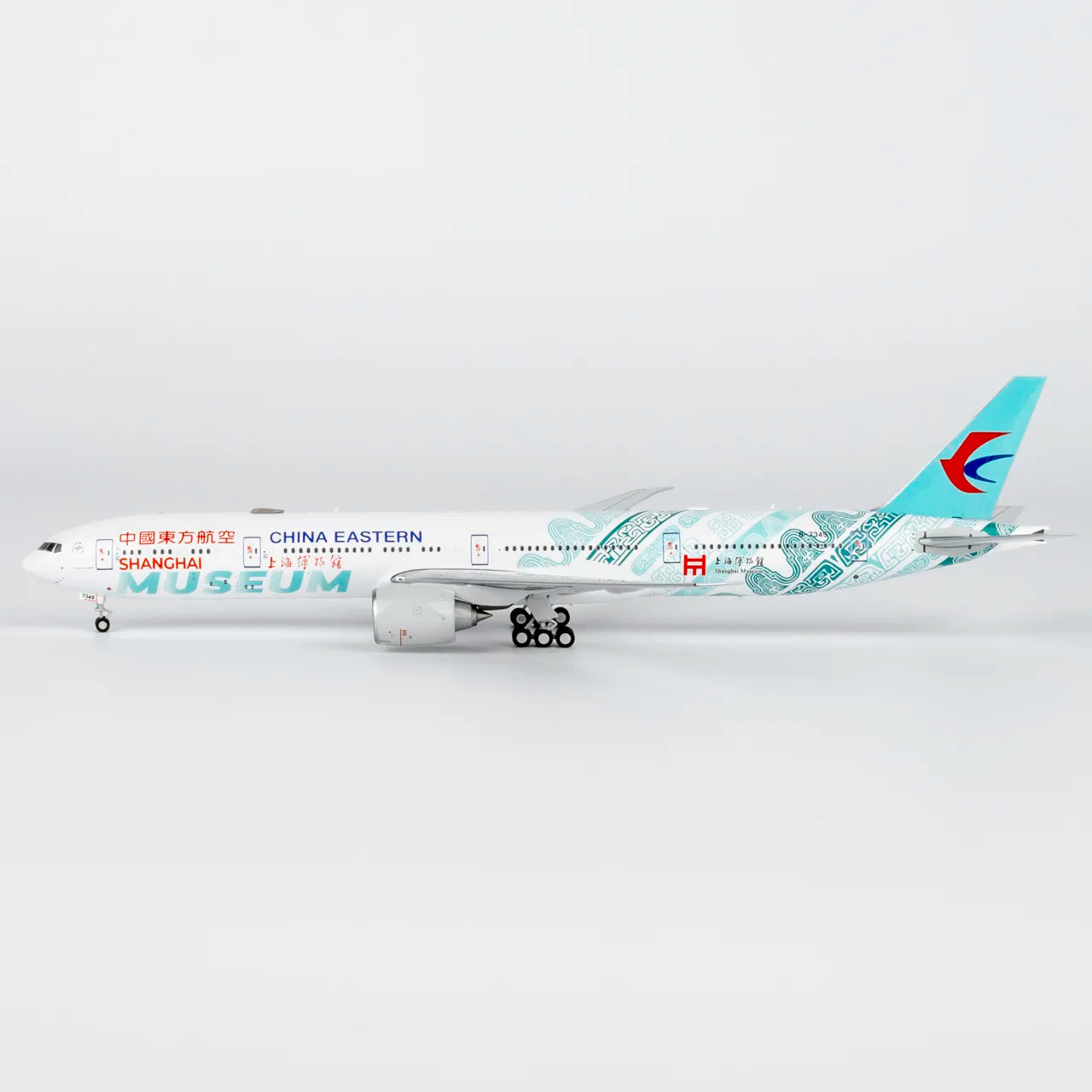 NG Models 1:400 China Eastern Boeing 777-300ER B-7349 "Shanghai Museum" 73082