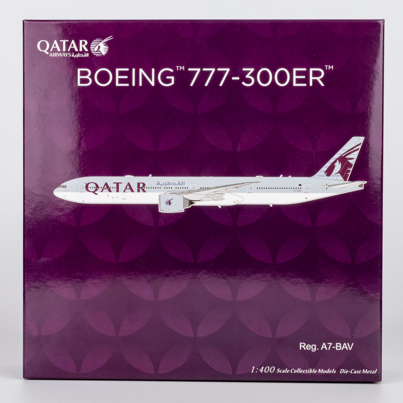 NG Models 1:400 Qatar Airways Boeing 777-300ER A7-BAV 73083