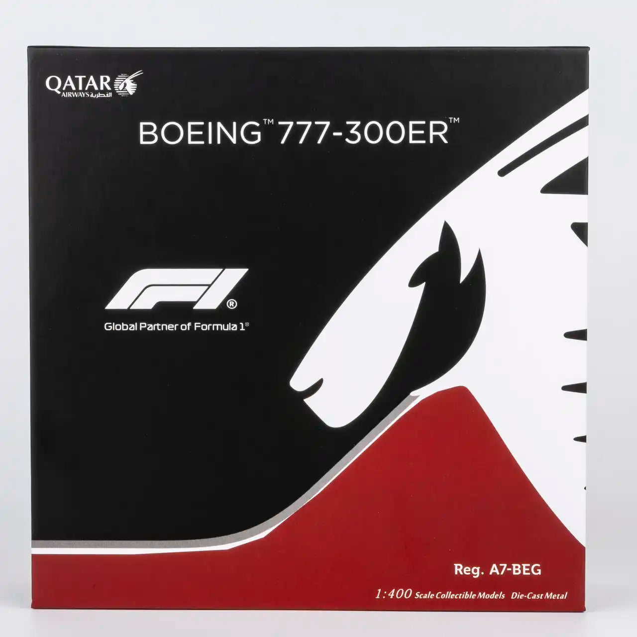 Pre-Order NG Models ULTIMATE 1:400 Qatar Airways Boeing 777-300ER A7-BEG "F1" 73095