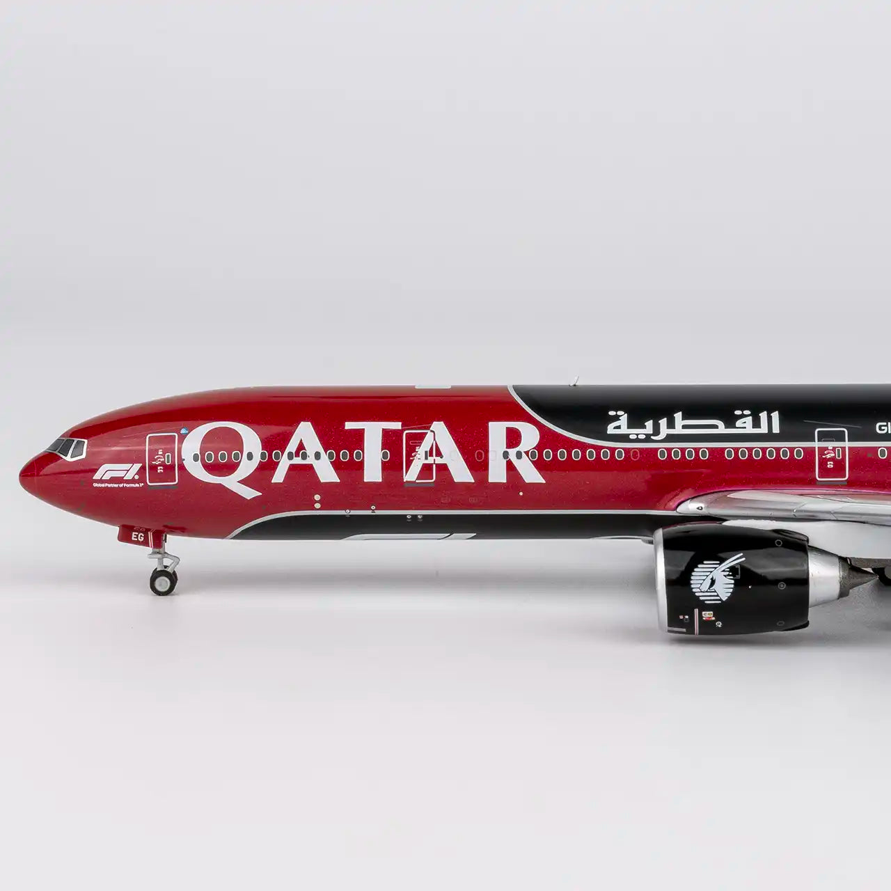 Pre-Order NG Models ULTIMATE 1:400 Qatar Airways Boeing 777-300ER A7-BEG "F1" 73095