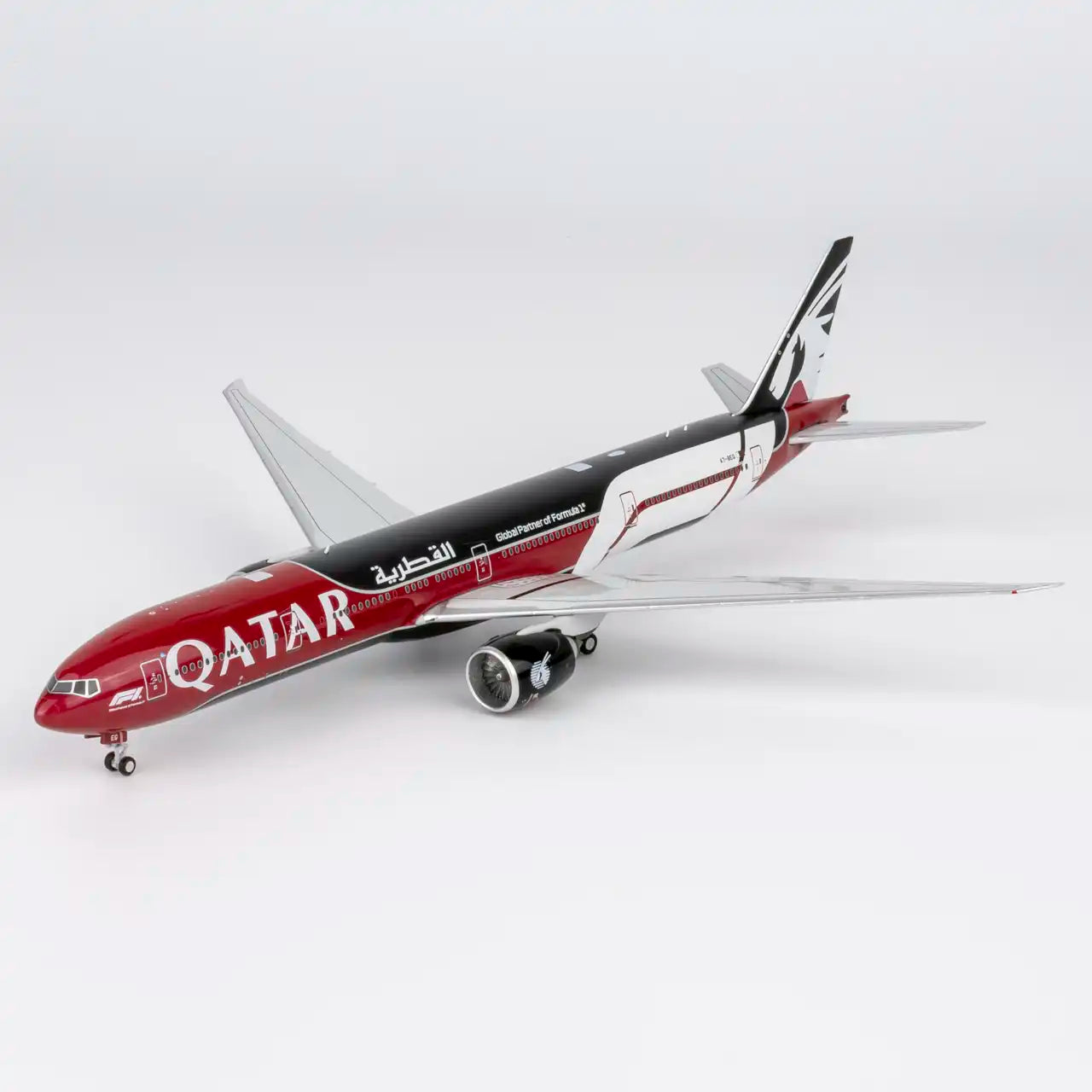 Pre-Order NG Models 1:400 Qatar Airways Boeing 777-300ER A7-BEG "F1" 73096