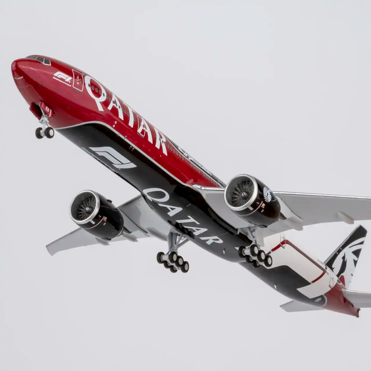 Pre-Order NG Models 1:400 Qatar Airways Boeing 777-300ER A7-BEG "F1" 73096