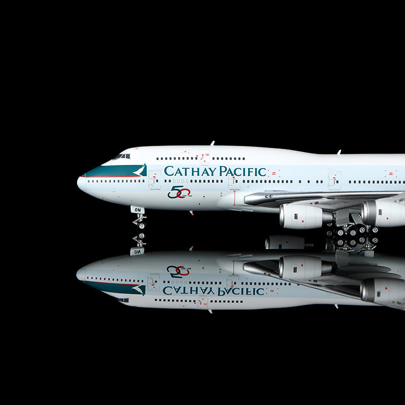 Pre-Order YY Wings 1:400 Cathay Pacific Boeing 747-300 VR-HON