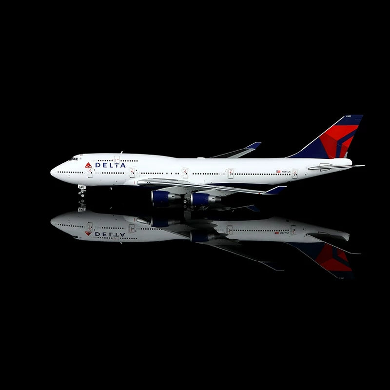 HX Models 1:400 Delta Air Lines Boeing 747-400 N665US B616601