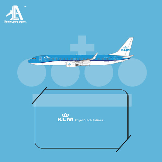 Pre-Order Aero Polaris 1:400 KLM Royal Dutch Airlines Boeing 737-900 PH-BXT HA7390003