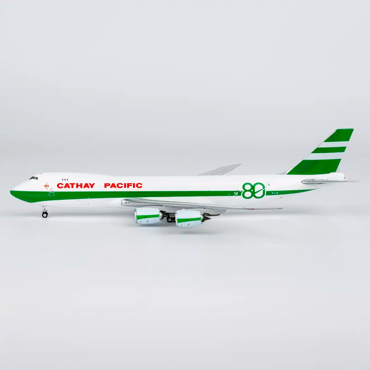 NG Models 1:400 Cathay Pacific Cargo Boeing 747-8F B-LJE "80th Anniversary" 78044