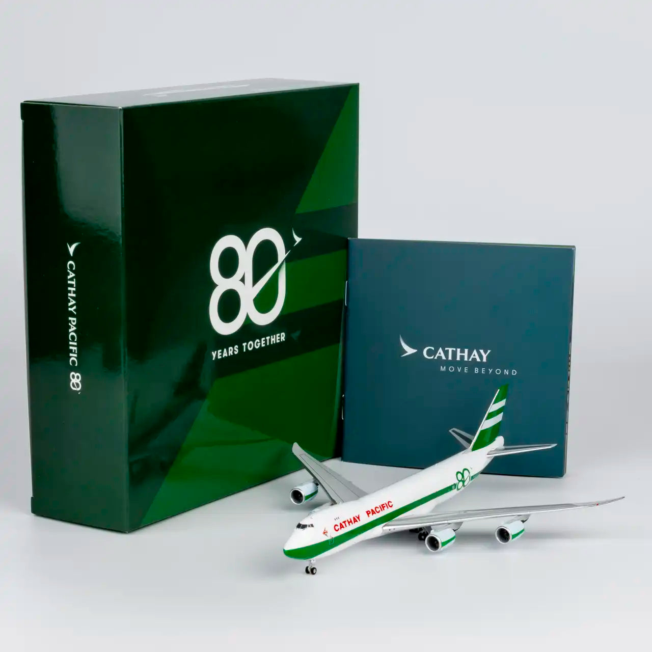 NG Models 1:400 Cathay Pacific Cargo Boeing 747-8F B-LJE "80th Anniversary" 78044