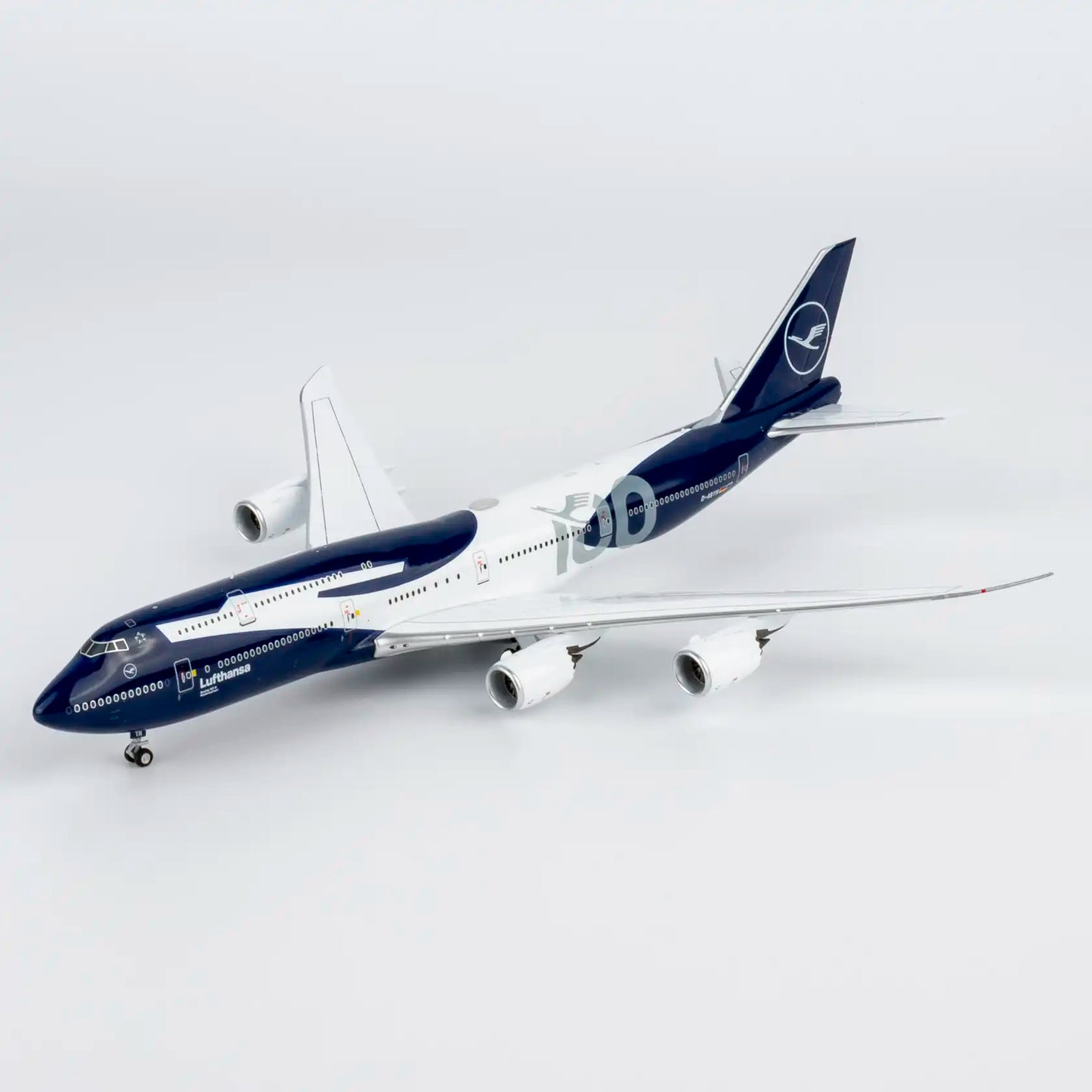 Pre-Order NG Models 1:400 Lufthansa Boeing 747-8i D-ABYN "100 Years" 78046