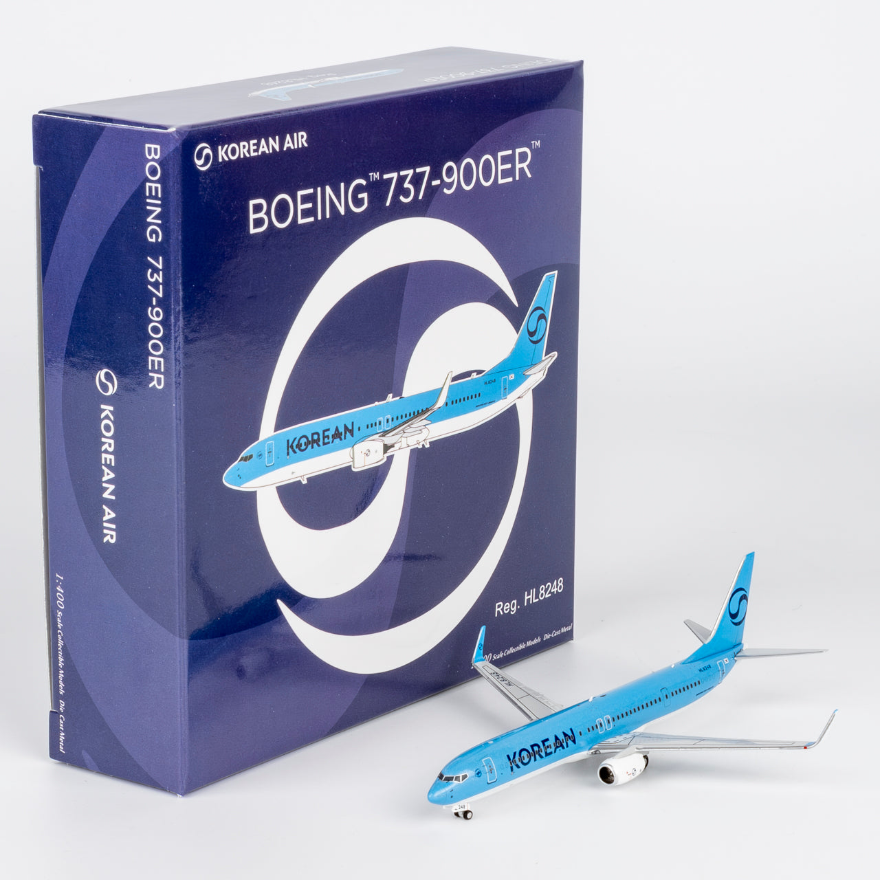 NG Models 1:400 Korean Air Boeing 737-900ER HL8248 "first 737-900 in 2025's livery" 79026