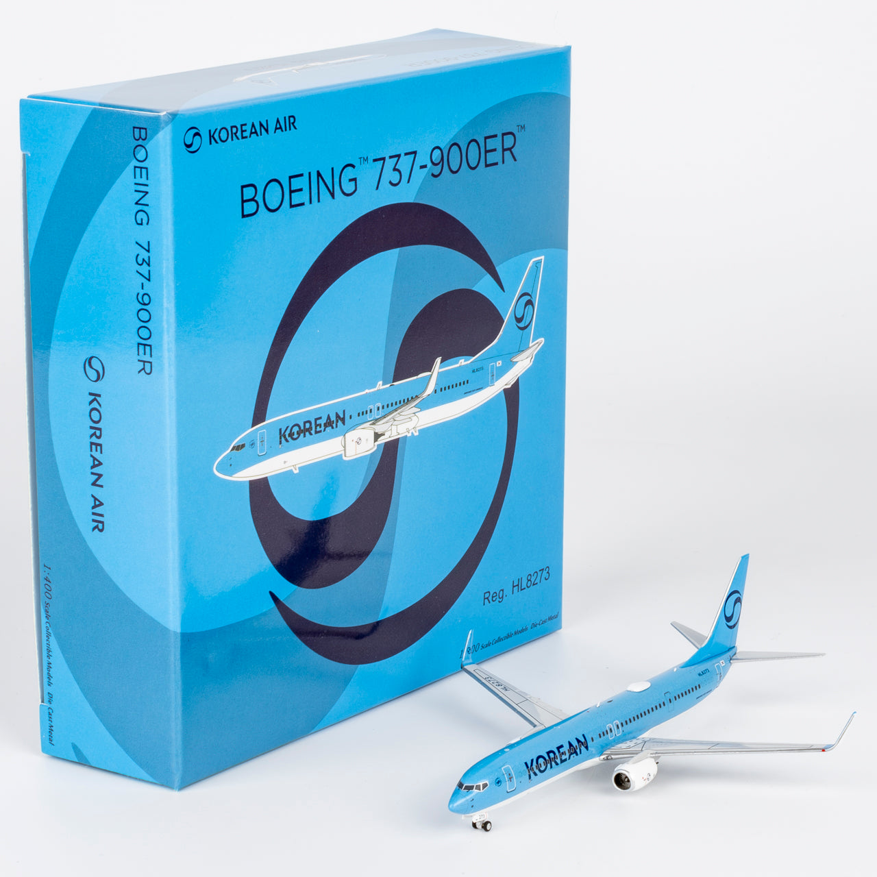 NG Models 1:400 Korean Air Boeing 737-900ER HL8273 "2025's livery" 79027