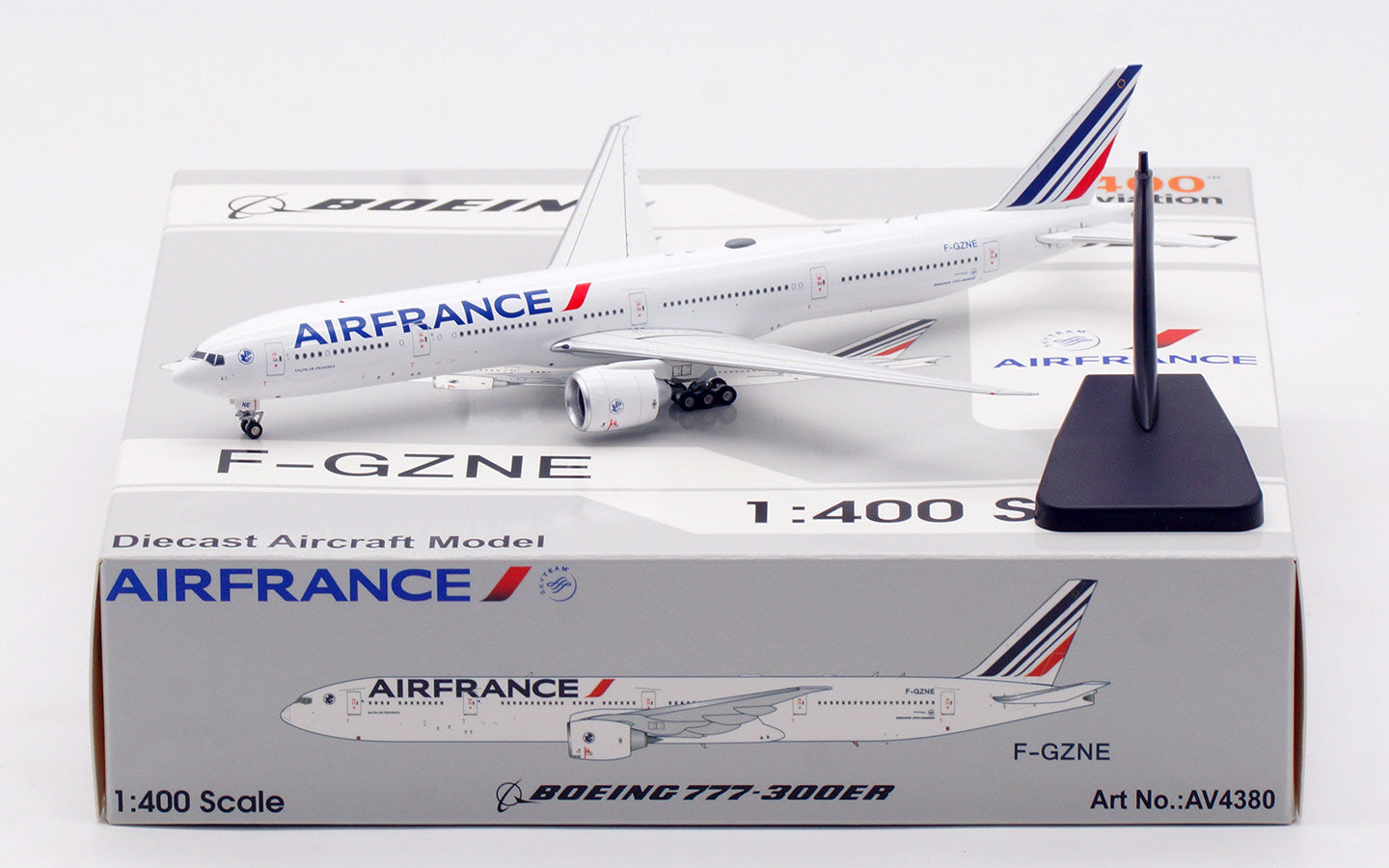 AV400 Air France Boeing 777-300ER F-GZNE AV4380
