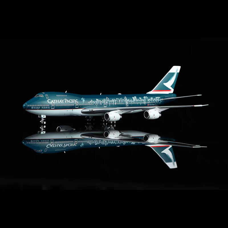 YY Wings 1:400 Cathay Pacific Boeing 747-200 B-HIB "Sprit of Hong Kong"
