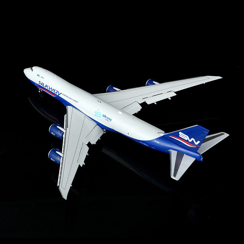 HX Models 1:400 Silk Way West Airlines Boeing 747-8F VQ-BVB