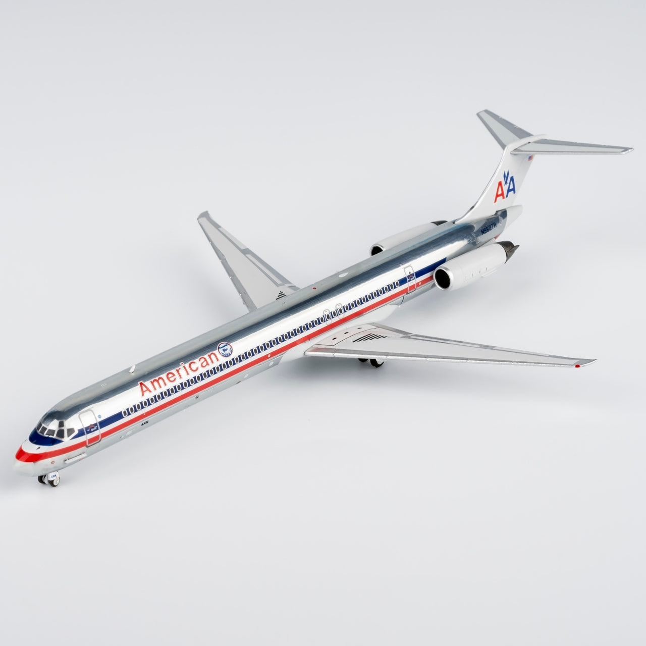NG Models 1:400 American Airlines MD-82 "Flag Tulsa II" N9627R NG 83009